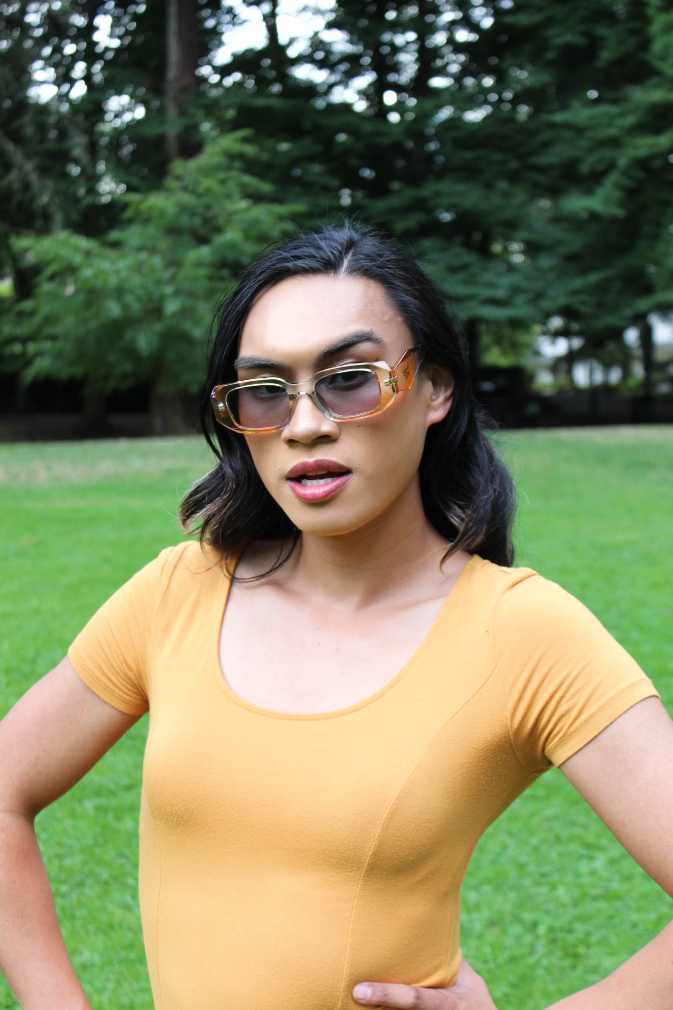 Tangerine Sage Ombré Sunnies