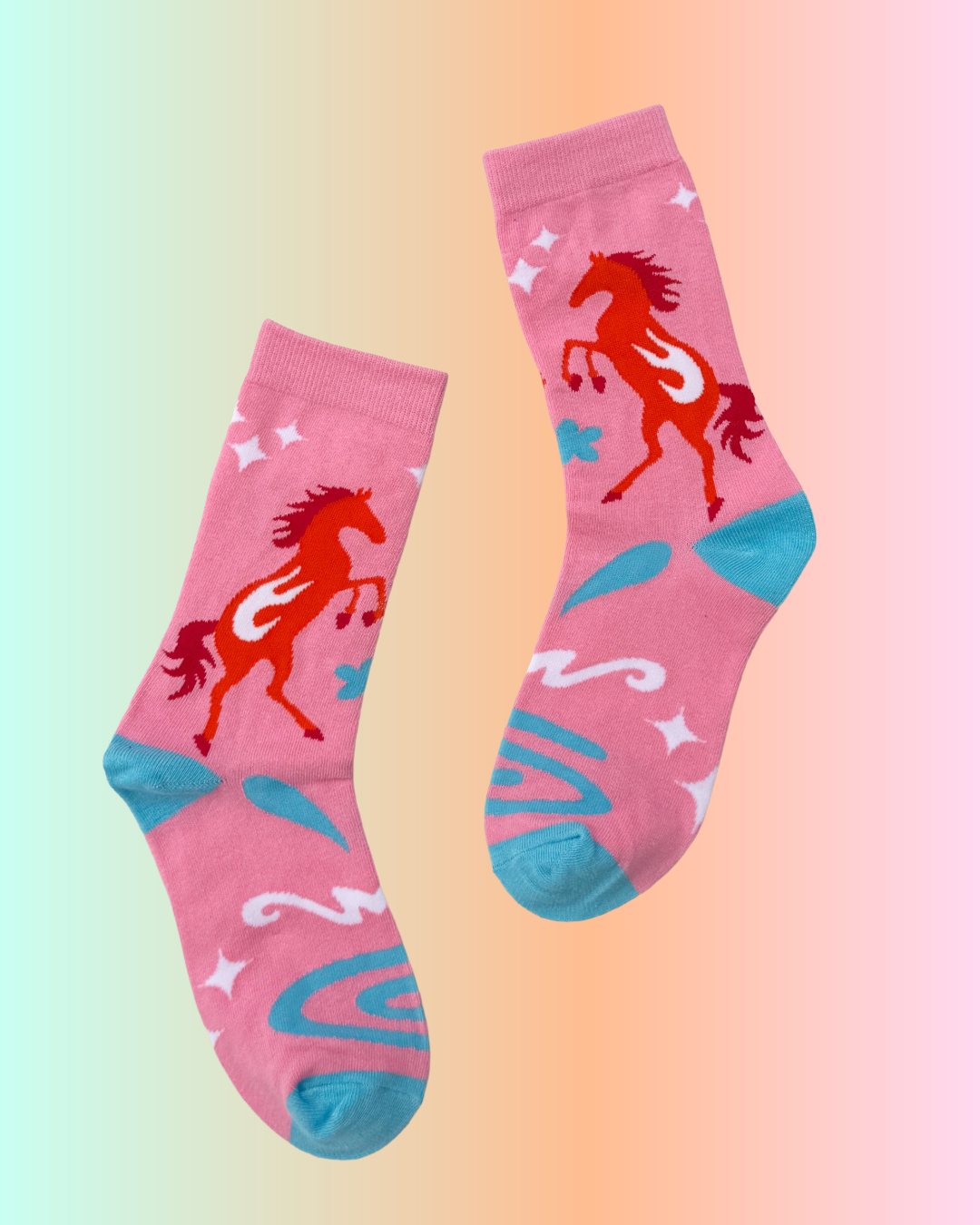 Fire Horse Socks