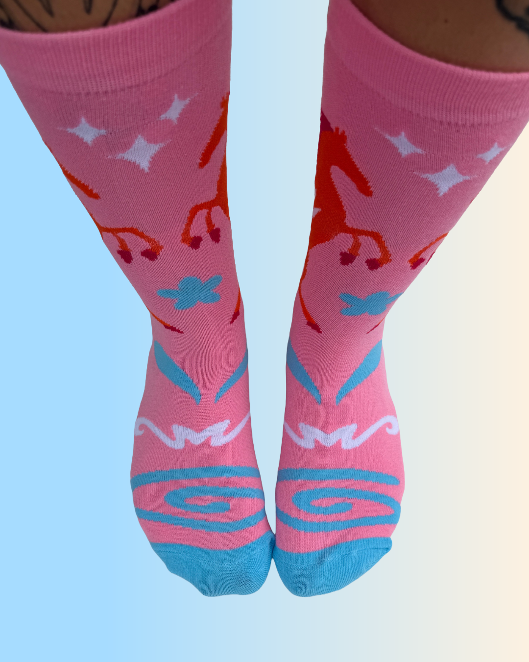 Fire Horse Socks