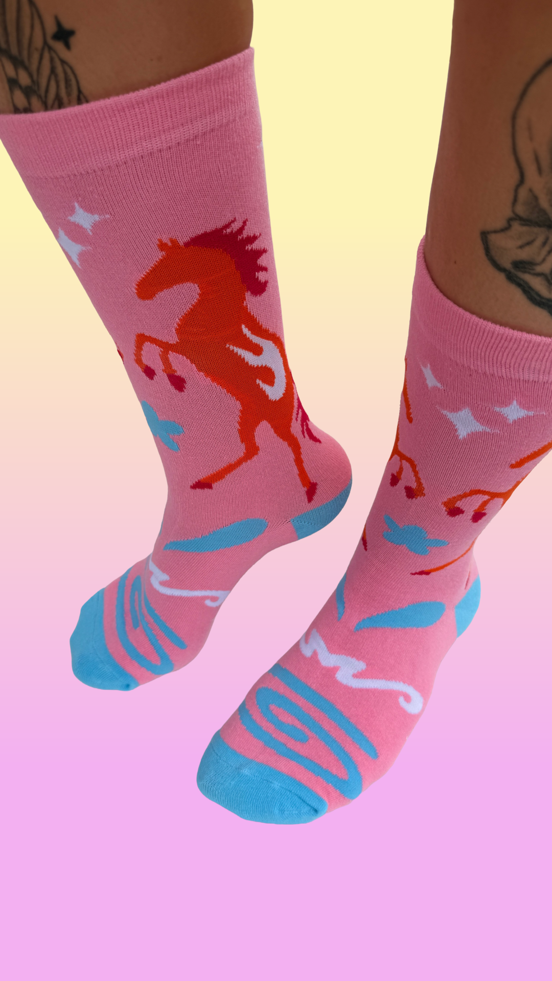 Fire Horse Socks