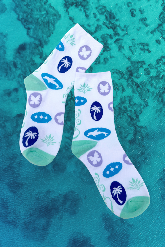 Aqua Terra Crew Socks Mens
