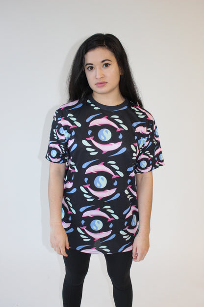 Majestic Pink Dolphin Tee